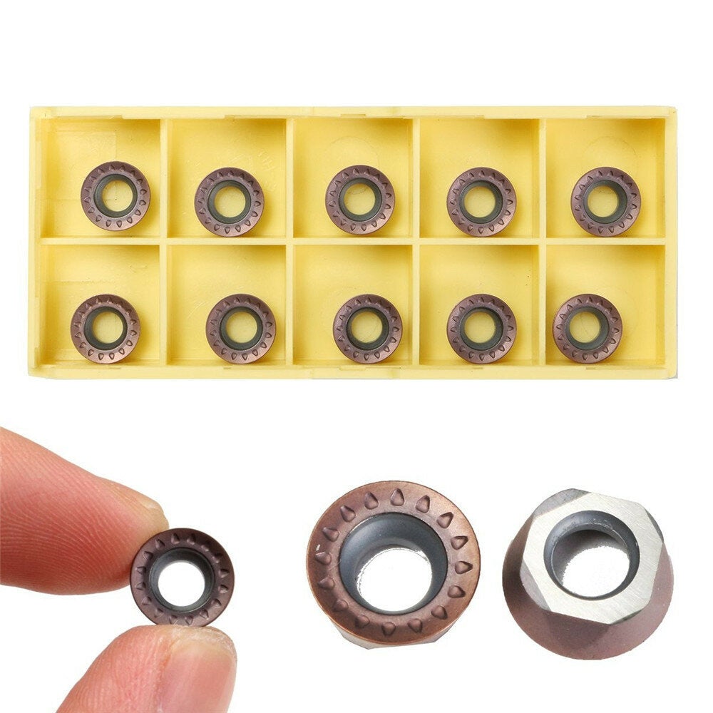 10pcs Carbide Inserts Carbide Cutter Turning Tool Blades