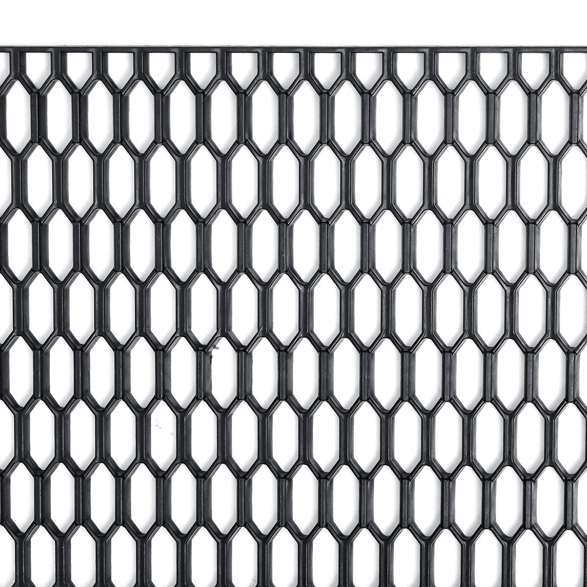 Universal Black Honeycomb Hexagon Mesh Grille Fog Custom Air Vent 47"x16" ABS Grill