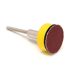 1 Inch Loop Sanding Pad with 100pcs 25mm Sandpaper 100 180 240 1500 3000 Grit Sanding Abrasive Disc