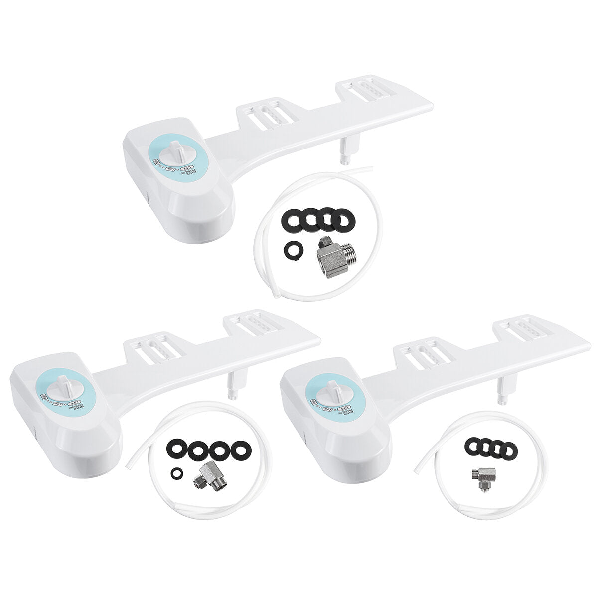 Non-Electric Smart Bathroom Bidet Toilet Seat Cover With Nozzles Sprayer
