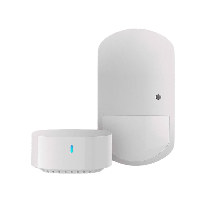 Smart Home Gateway PIR Motion Sensor Detect Alert For Safty Care Wireless Home Security Driveway Alarm Work With Alexa By S3 HUB