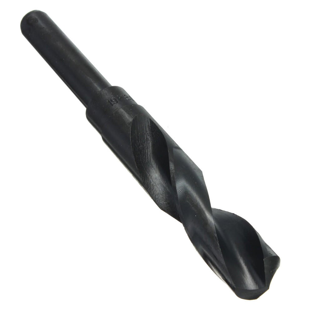 High Speed Steel Black Oxide Reduced Twist Drill Bit with 1/2 inch Shank