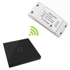 Wireless Wifi Tactile Smart Switch Lighting Remote Control 433 MHz Receiver for Smart Home