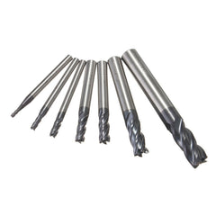 2/3/4/5/6/8/10mm Milling Cutter Tungsten Steel Coated 4 Flutes End Mill CNC Tool