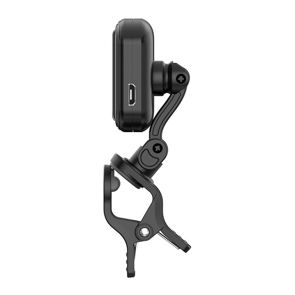 Guitar Rechargeable Clip-on Tuner Color Screen for Chromatic Guitar Bass Ukulele Violin