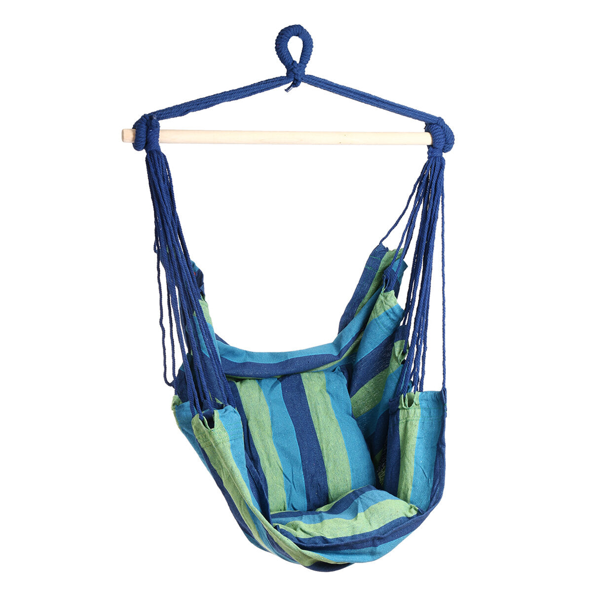 Outdoor Canvas Hammock Chair Swing Hanging Chair Relax Soft Indoor Garden Camping Swing
