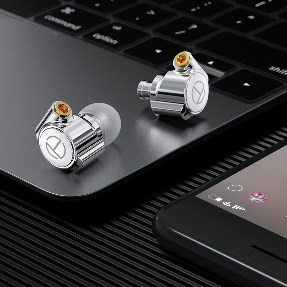 Knowles BA DD Drive In Ear Earphone Earphone Metal Earphone Earbud With MMCX Silver-plated Cable M10 V90 VX BA5 ST1