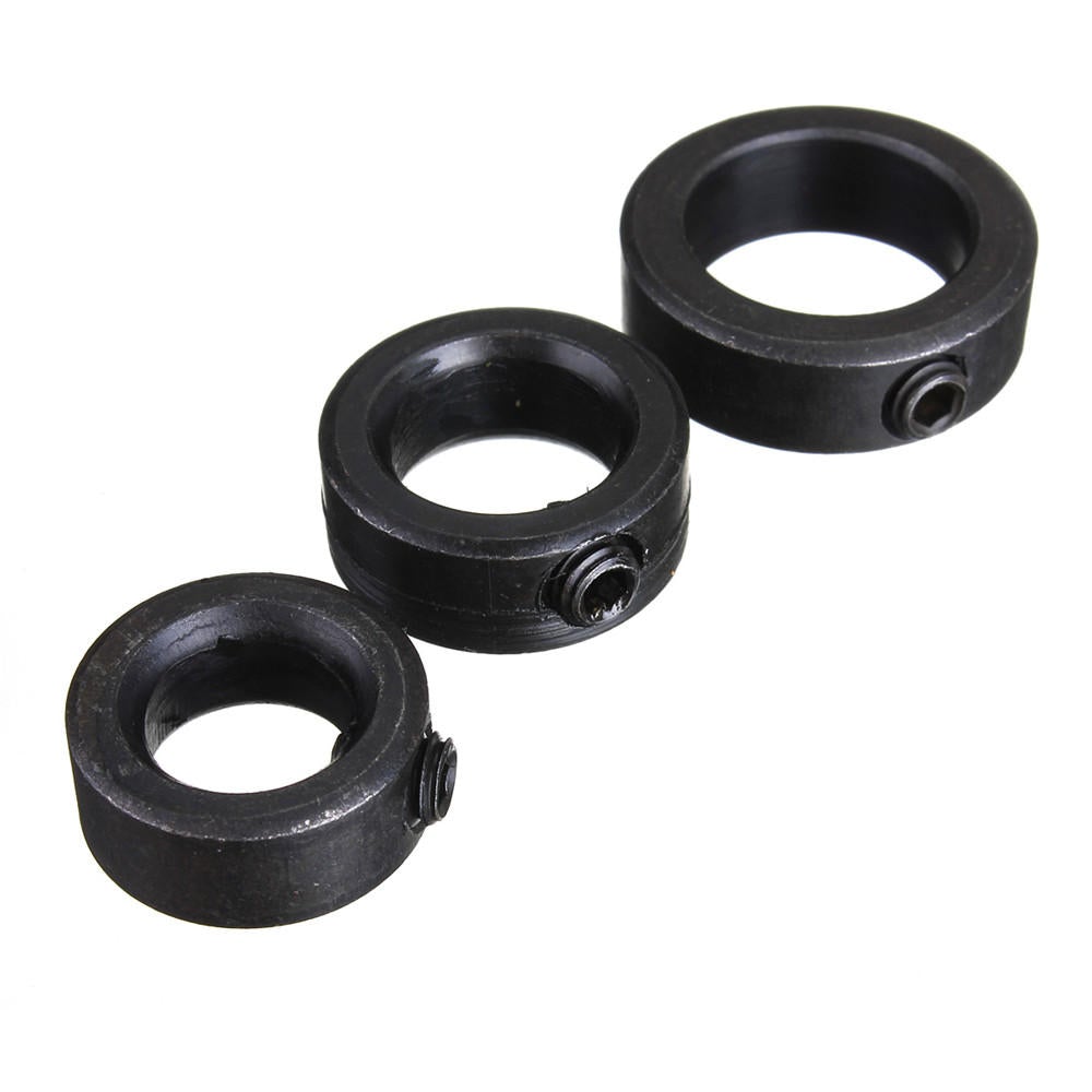 8pcs 3-16MM Drill Bit Shaft Depth Stop Collars Ring Set Wood Drills