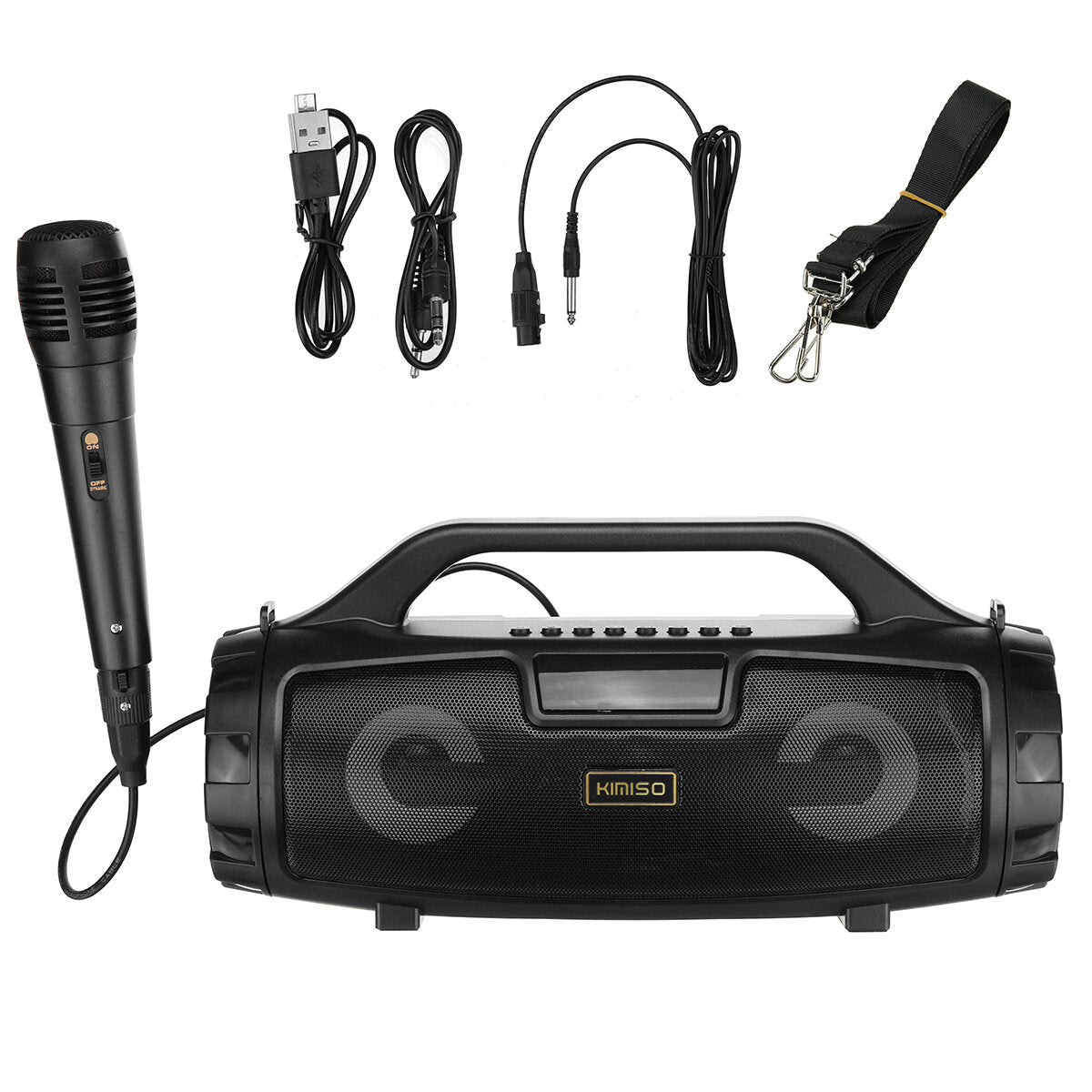 Portable Bluetooth 5.1 Speakers Wireless Stereo Bass Support USB TF Radio Outdoor Stereo HiFi