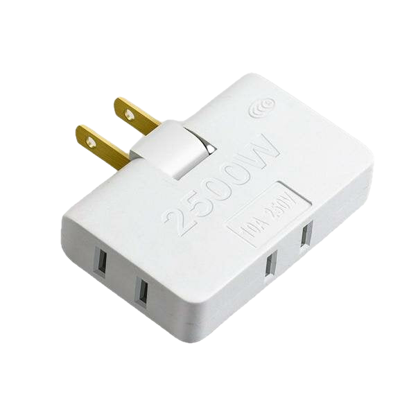 180 Degree Rotating Socket Ultra-thin One-turn Three-plug Household Two-hole Socket Two-pin Wireless Converter Adapter