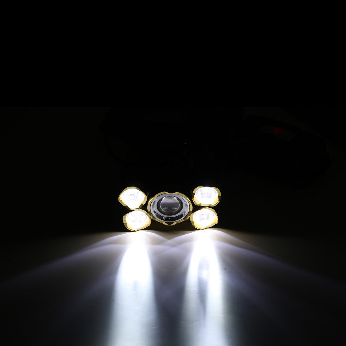 8000LM Cycling Headlamp LED Lamp Beads Super Bright Rechargeable Outdoor Cycling Climbing Headlamp
