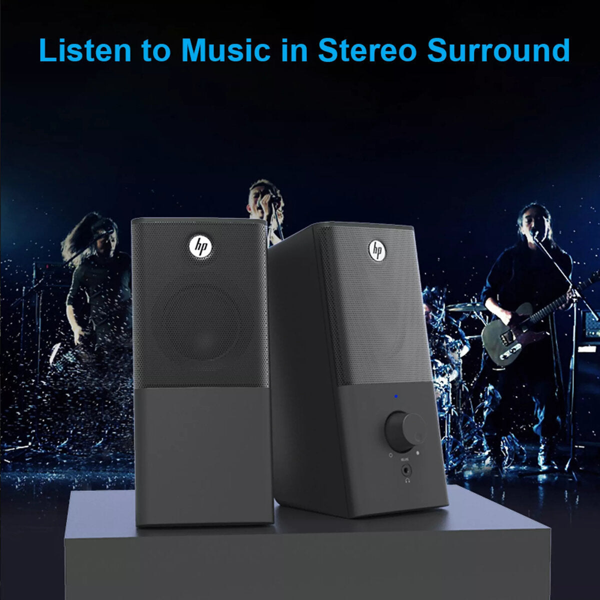 Multimedia Computer Speaker Desktop Office Home Stereo Small USB+3.5mm Jack Speaker for Laptop Desktop TV Mobile Phone