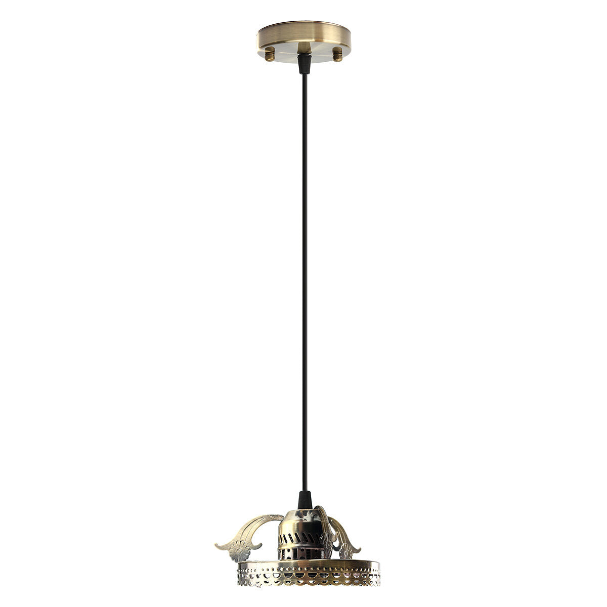 Antique Industrial Vintage Ceiling Pendant Light Lamp Bulb Chandelier Fixture For Indoor Lighting