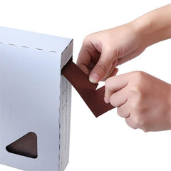 50 Meters 150-600 Grit Box Sanding Belt Roll Drawable Emery Cloth Sandpaper Sanding Pack Roll for Wood Turners wood working Metal Grinding Polishing