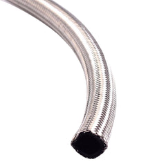 10 Feet 1000 PSI AN8 Nylon And Stainless Steel Braided Gas Line Hose