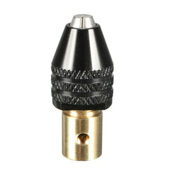 10Set 0.3-3.5mm Mini Universal Drill Chuck Electronic Three-Jaw Drill Chuck Tools Set
