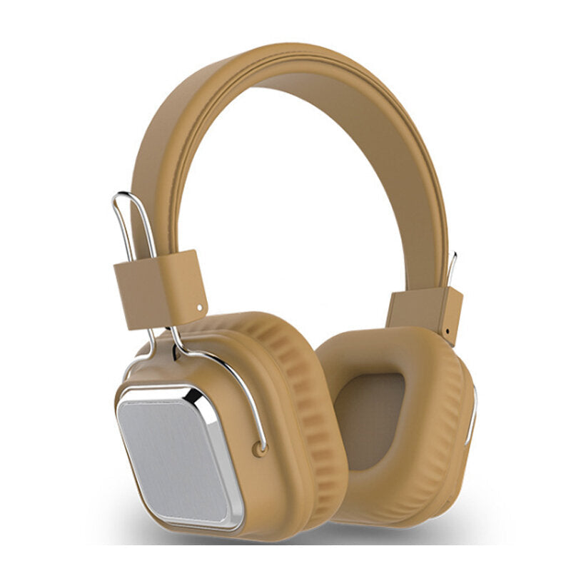 Wireless Bluetooth 5.0 Headphone On-Ear Wired Headset Foldable Stereo Over-Ear Headset with Mic Support TF Card