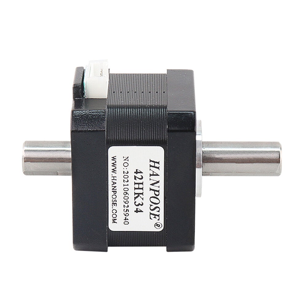 Double Shaft 42 Motor 4-lead Hollow Biaxial Motor for CNC Router Engraving Milling Machine