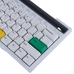 Wireless Mechanical Keyboard 62Keys Bluetooth 3.0 Dual Mode Built-in Battery Type-C Interface With Volume Botton for PC Laptop Smartphone Tablet