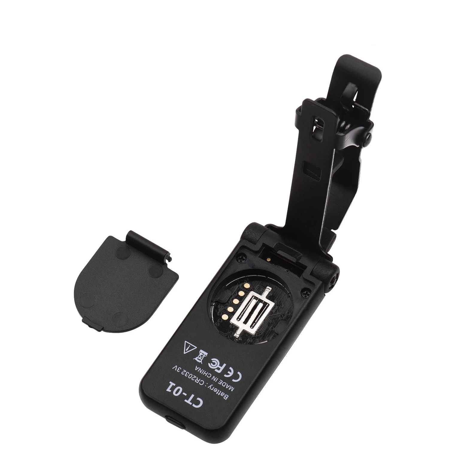 Guitar Bass Clip-On Tuner Gravity Sensitive Full-Screen Display 180° Rotatable Metal Clip
