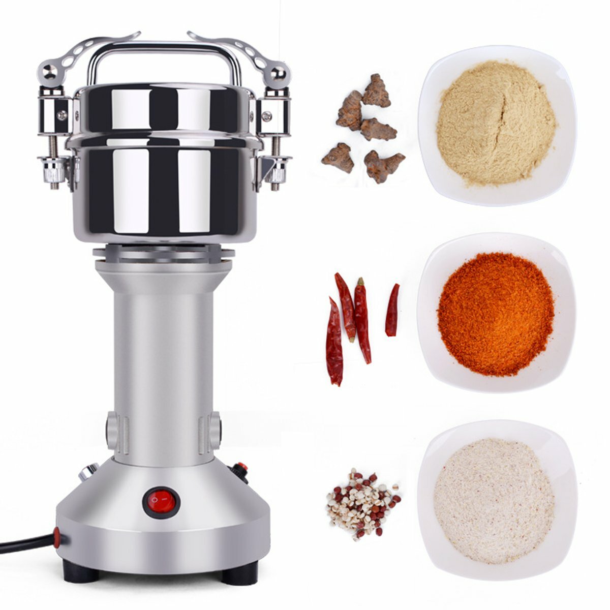 Electric Grinder Spice Coffee Nut Seed Herb Crusher Mill Grinding Machine