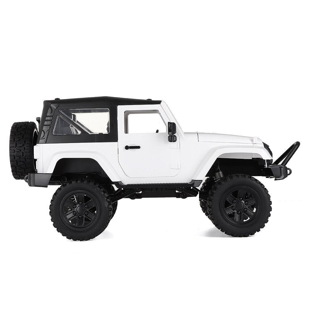 RC Car 2.4G 4WD Off-Road RC Vehicles with LED Light Climbing RC Truck RTR Model for Jeep