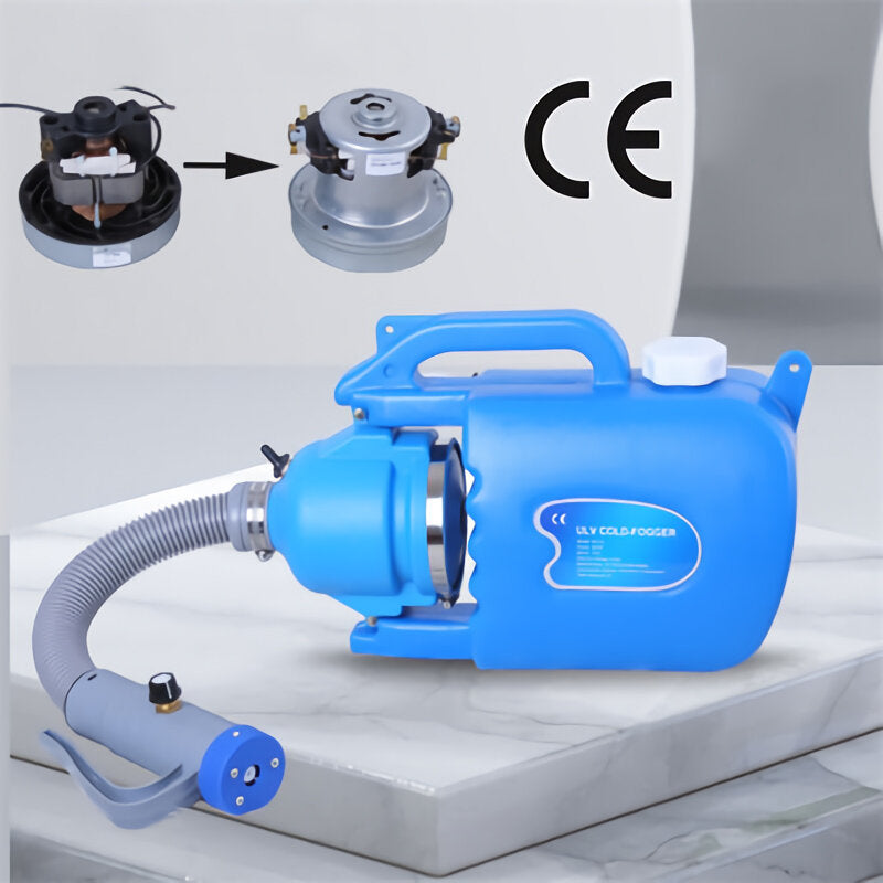 Backpack Electric ULV Sprayer Fogging Machine Portable Garden School Disinfection Fogging Sprayer 5L High Pressure Mist Blower