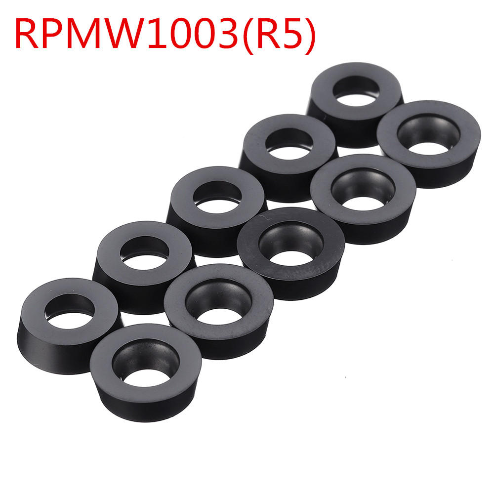 10pcs Carbide Insert For Face Mill Cutter CNC Turning Tool