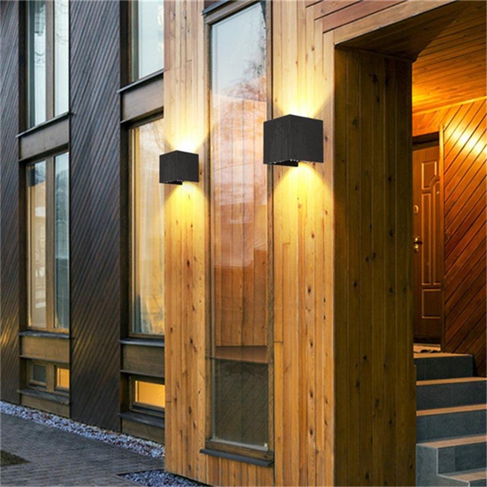 COB LED Up Down Wall Lamp Waterproof IP65 for Outdoor Indoor Aisle Living Room AC85-265V