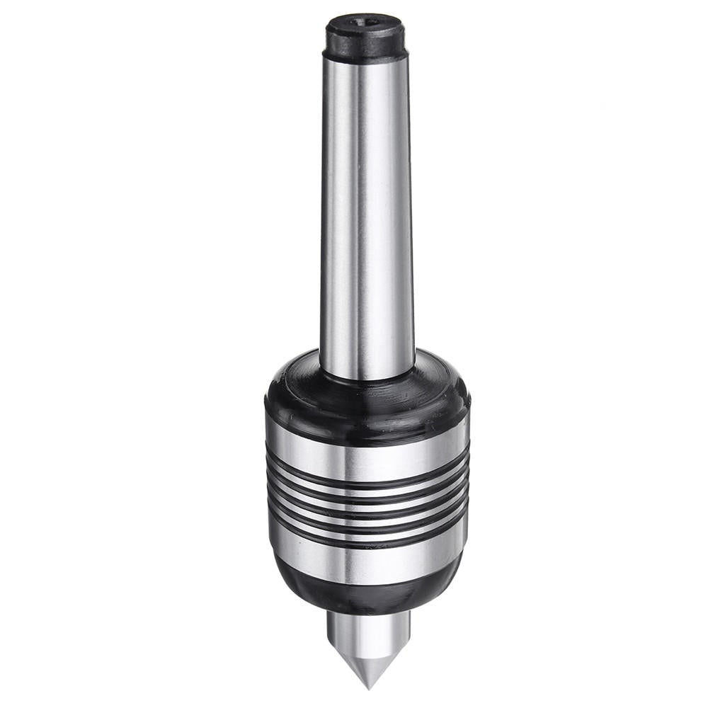 0.02 Inch Accuracy Steel Lathe Live Center Taper Tool Triple Bearing
