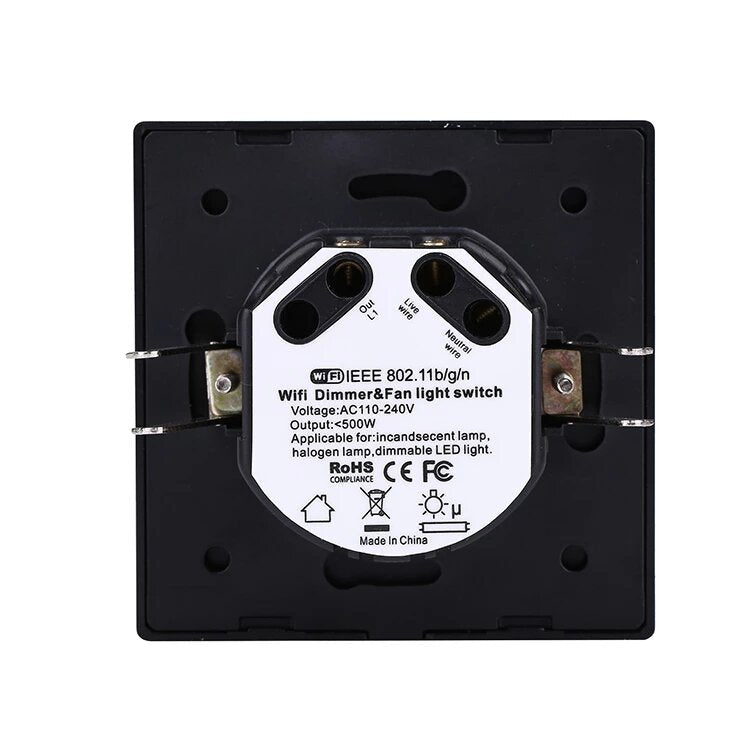 APP WiFi Speed Controller Fan Touch Switch for Mobile Remote Control 110-240V 2.4 GHz