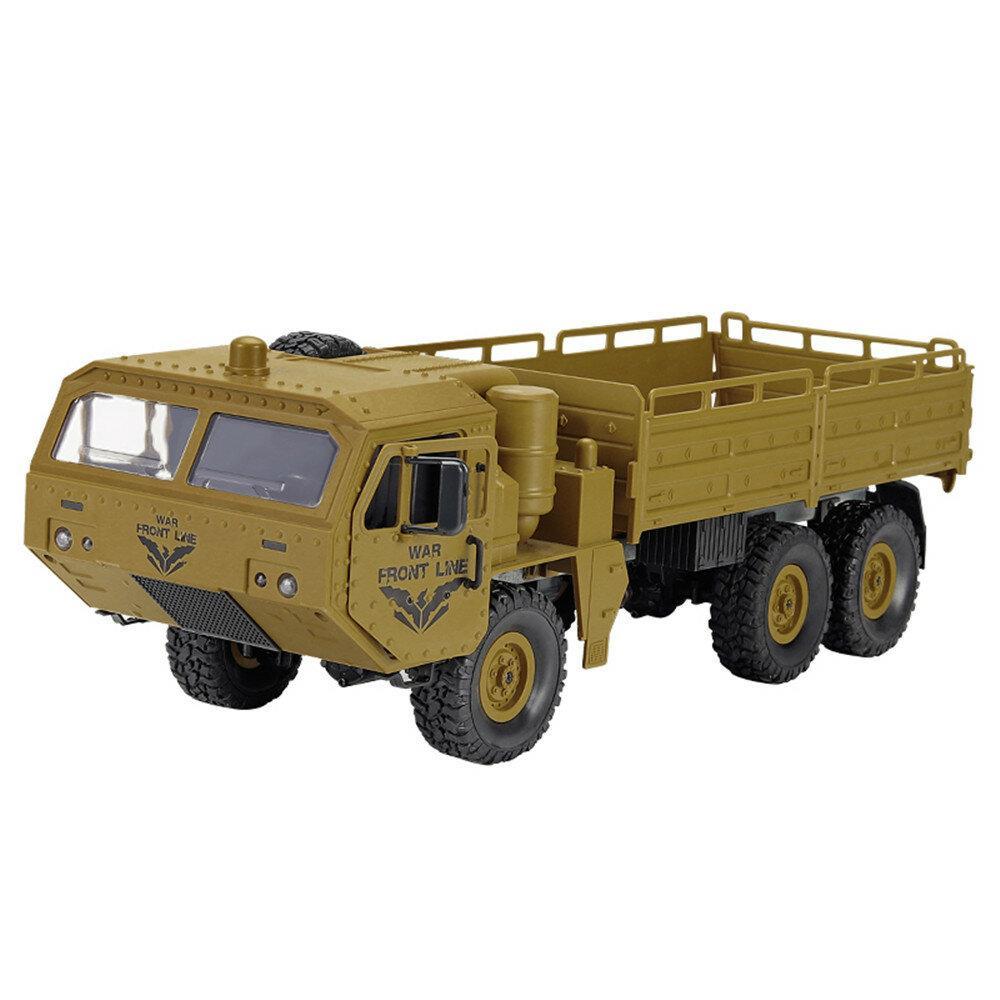 2.4G 6WD RC Car Military Truck Electric Off-Road Vehicles RTR Model