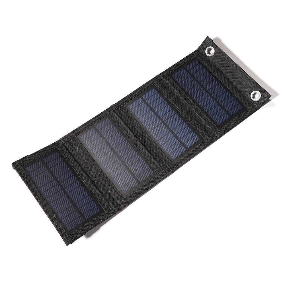 30W 5V USB Solar Panel Pack Portable Waterproof Outdoor Camping Emergency Foldable Power Battery Cells Charger for Mobile Phone