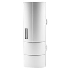 USB Mini Fridge Portable Refrigerator Beverage Drink Can Cooler Warmer Freezer