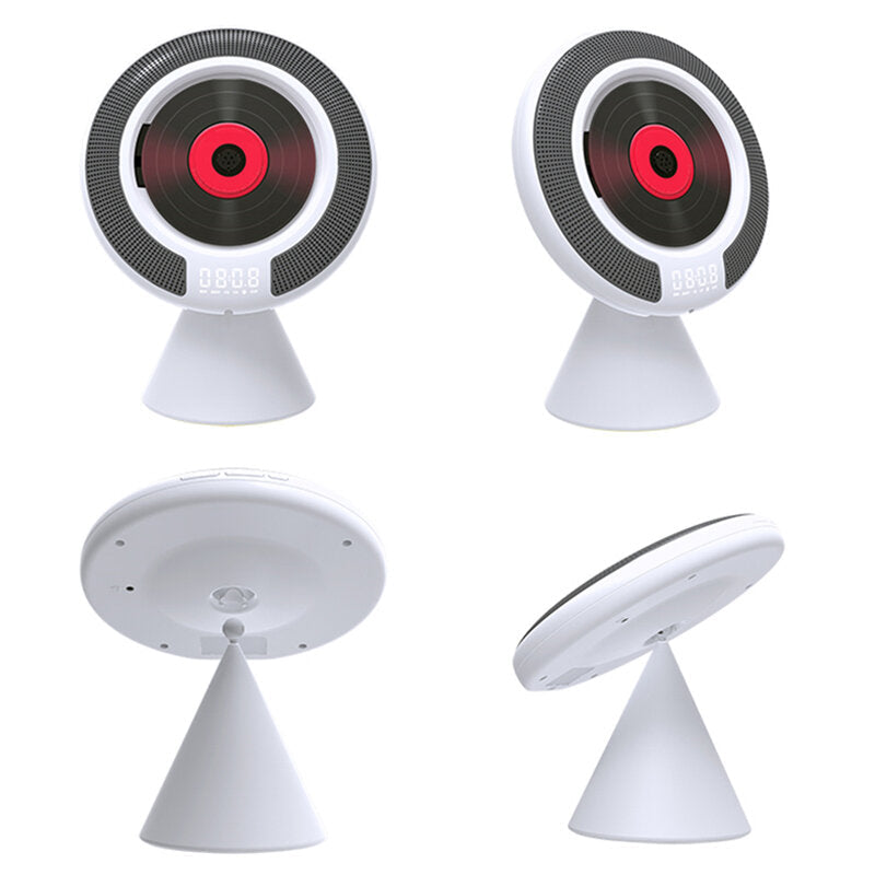 Bluetooth Speakers USB Charging Wall-mounted Children's Learning CD Player Remote Control Timing Function
