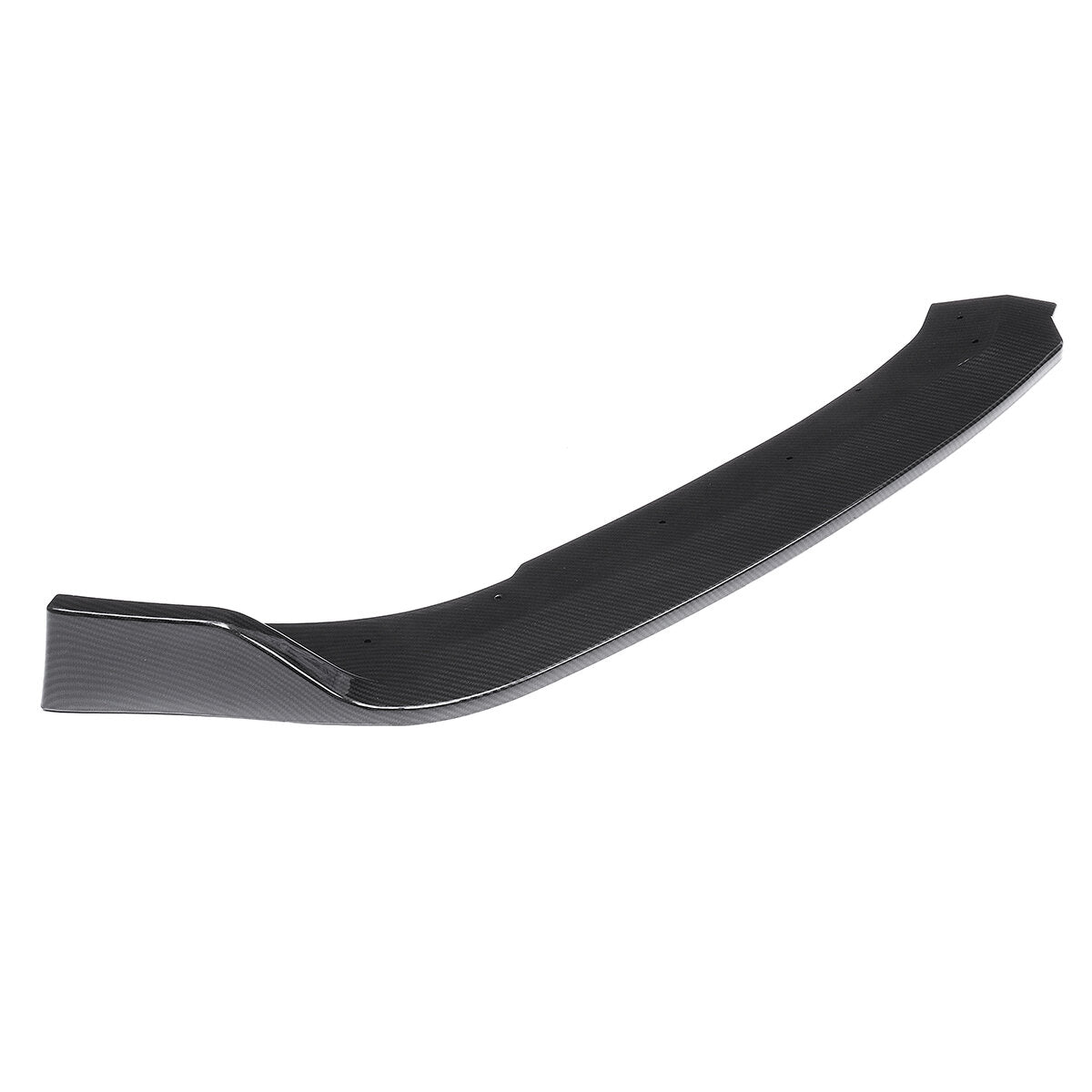 3 Pcs Designed Front Bumper Lip Carbon Fiber Look Chin Splitter