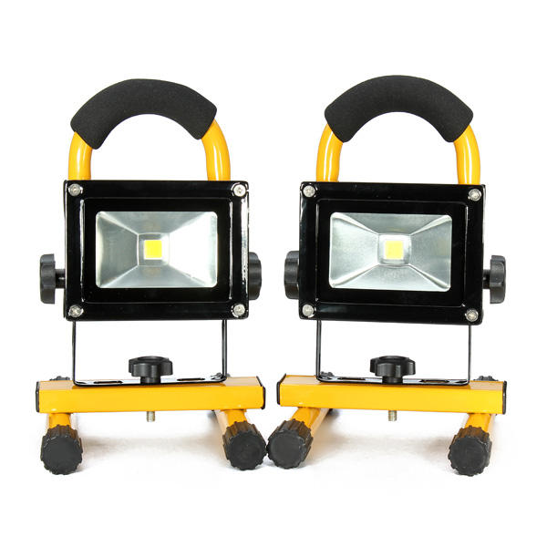 10W Portable Rechargeable LED Flood Light Work Waterproof IP65 Outdoor Car Emergency Lamp