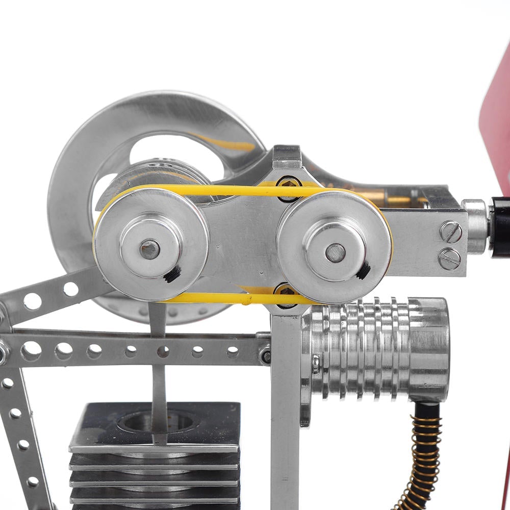 High Speed Stirling Engine Windmill Fan Propeller External Combustion Engine Model Decor Gift