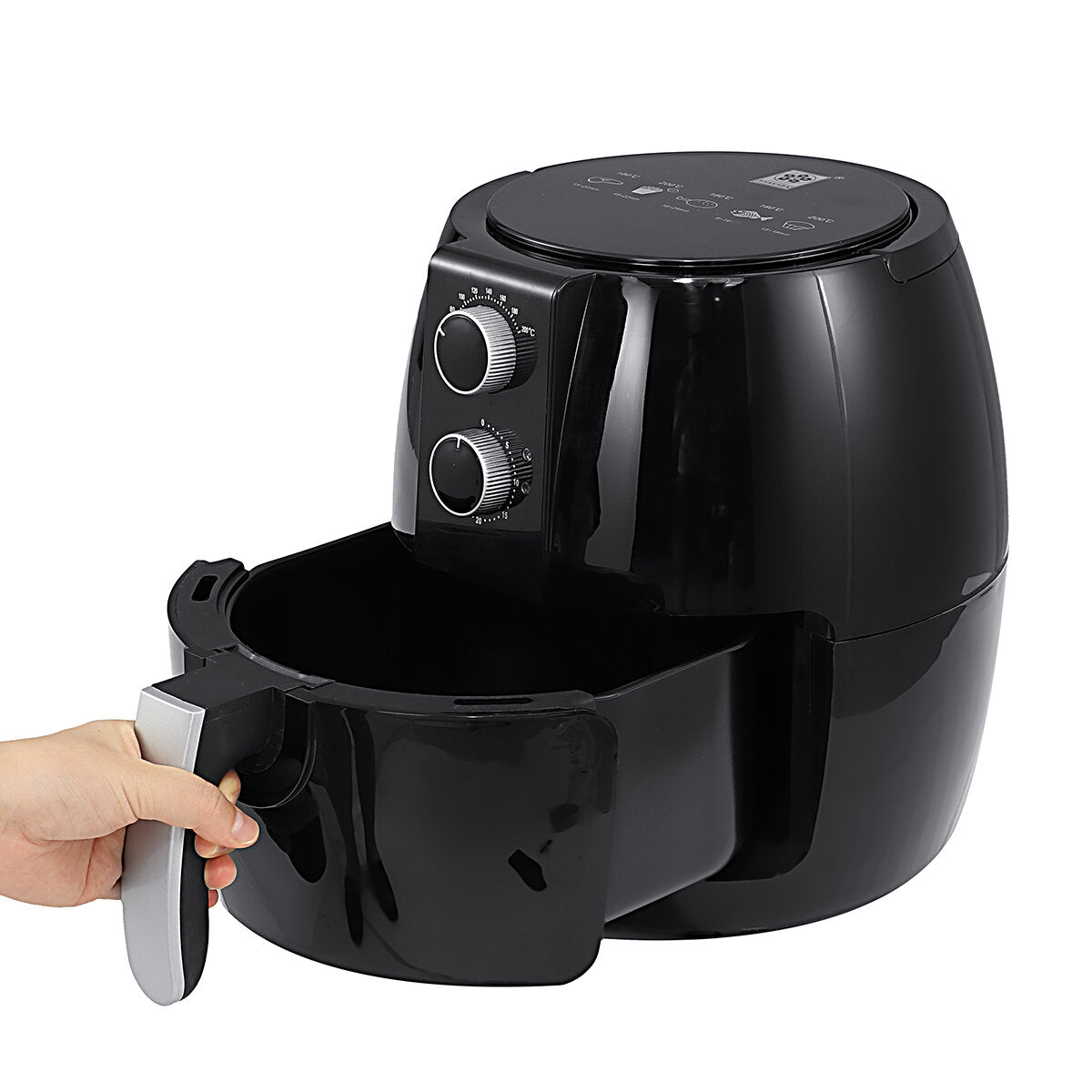 220V 1350W 4.5L Electric Air Fryer French Fries Chicken Cooker with Basket