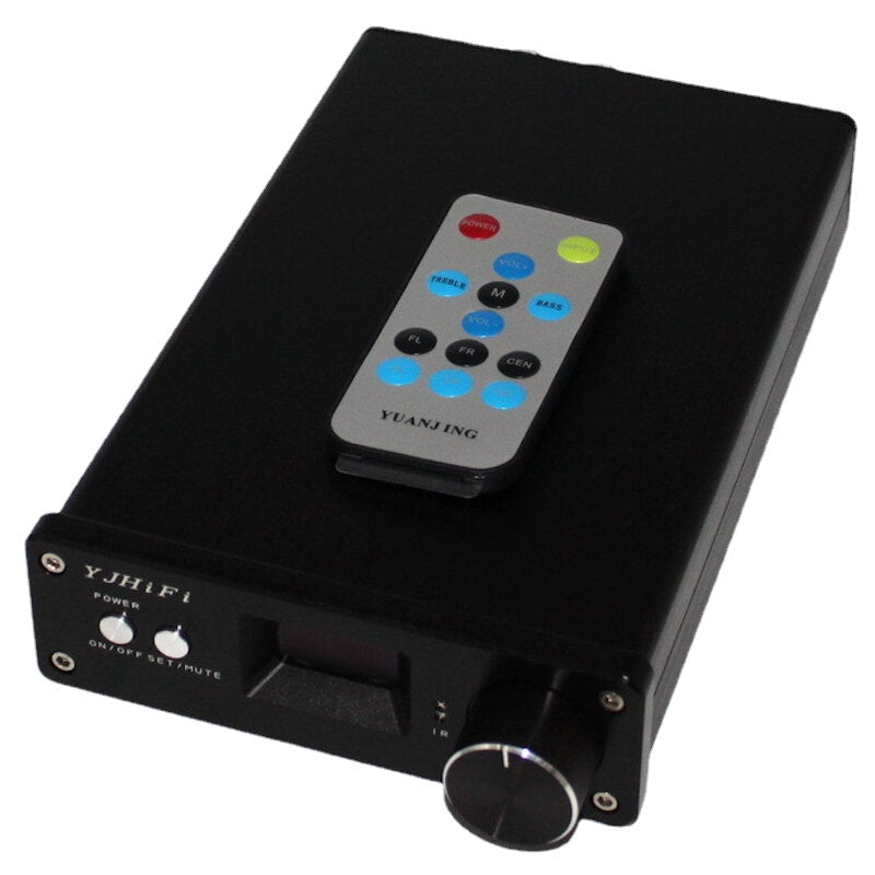 2.0 Optical Fiber Coaxial USB Digital Machine STA326 OLED Power Amplifier 50W+50W