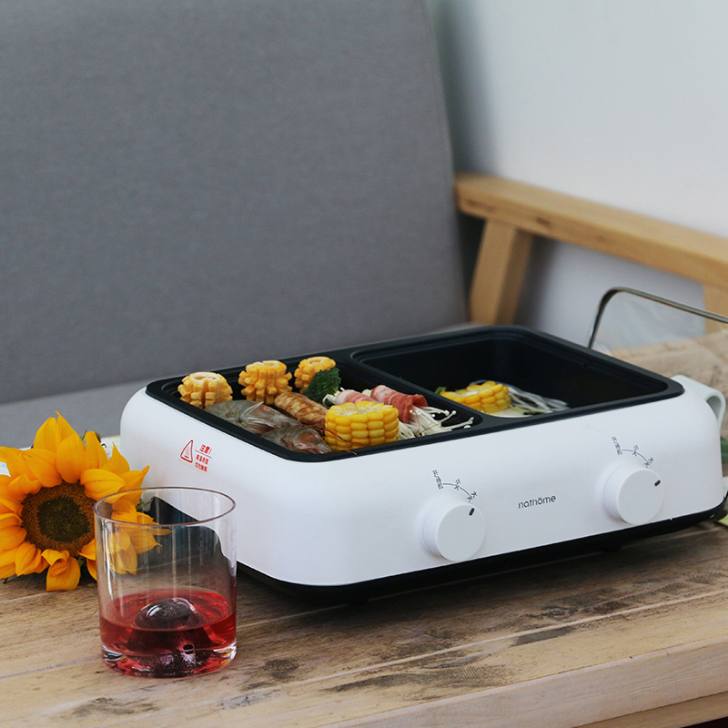 Multi-function Integrated Pot Electric Hot Pot Baking Tray