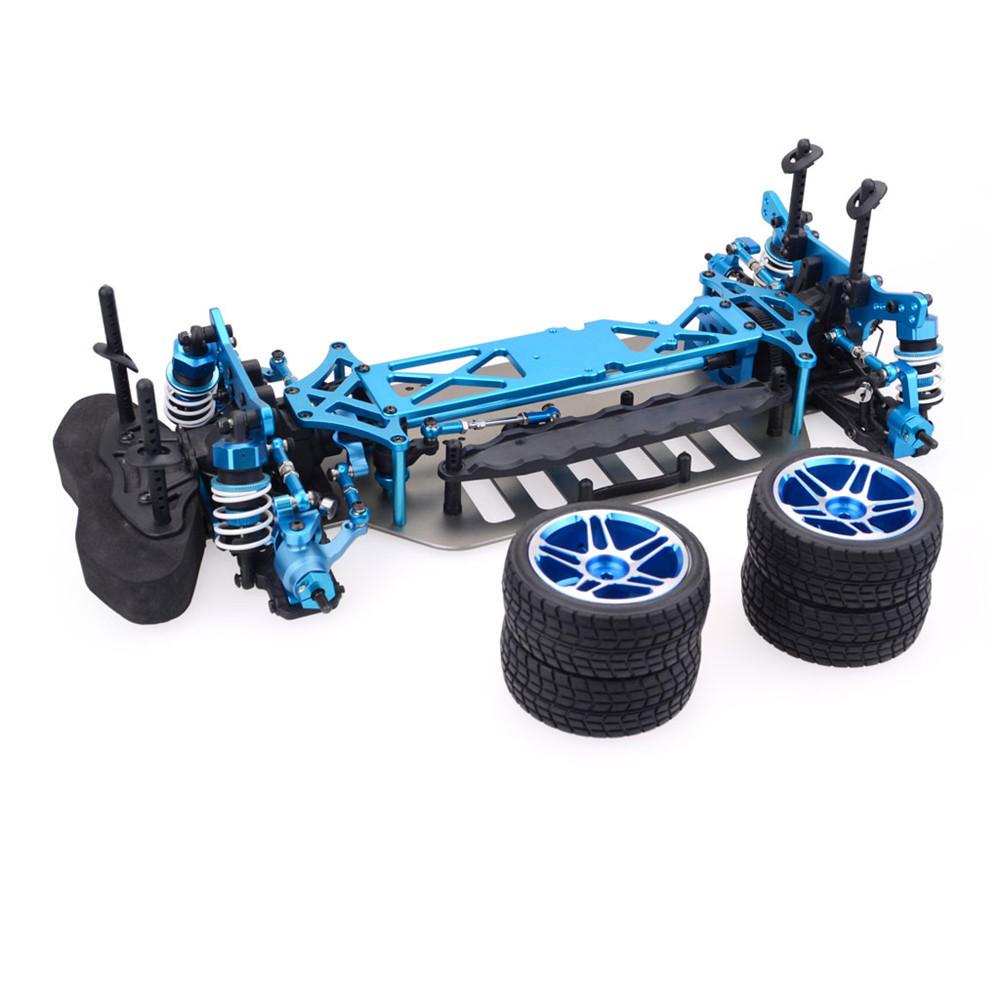 1/10 4WD RC Car Tourning Vehicles Frame Kit without Electronic Parts