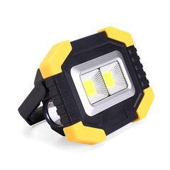 20W Solar Camping Light USB COB Work Light 180 Rotation 3 Modes Outdoor Travel Warning Lantern