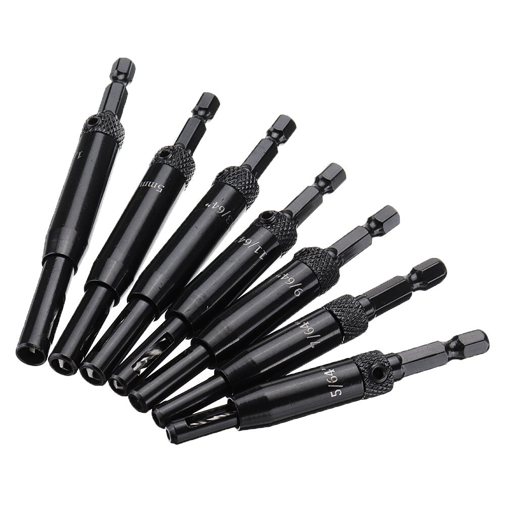 Aluminium Alloy Self Centering Door Hinges Drill Bit Hole Puncher Reaming Tool Countersink Drill Bit