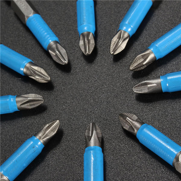 20pcs 50mm PH2 Magnetic Screwdriver Bit Anti Slip Hex Shank Screwdriver