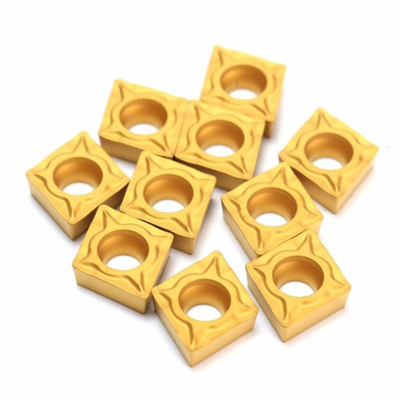 10pcs Carbide Insert Titanium Coated Carbide Blade Cutter