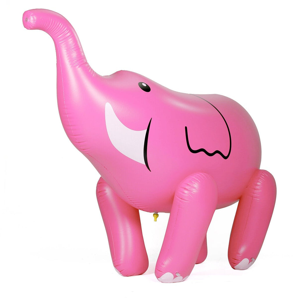 PVC Elephant Sprinkler Inflatable Simulation Toys Water-jet for Children Kids Outdoor Fun Pool Swim Water Play Toys