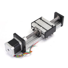 100mm Long Stage Actuator Linear Stage Ball Screw Linear Slide Stroke With 42mm Stepper Motor