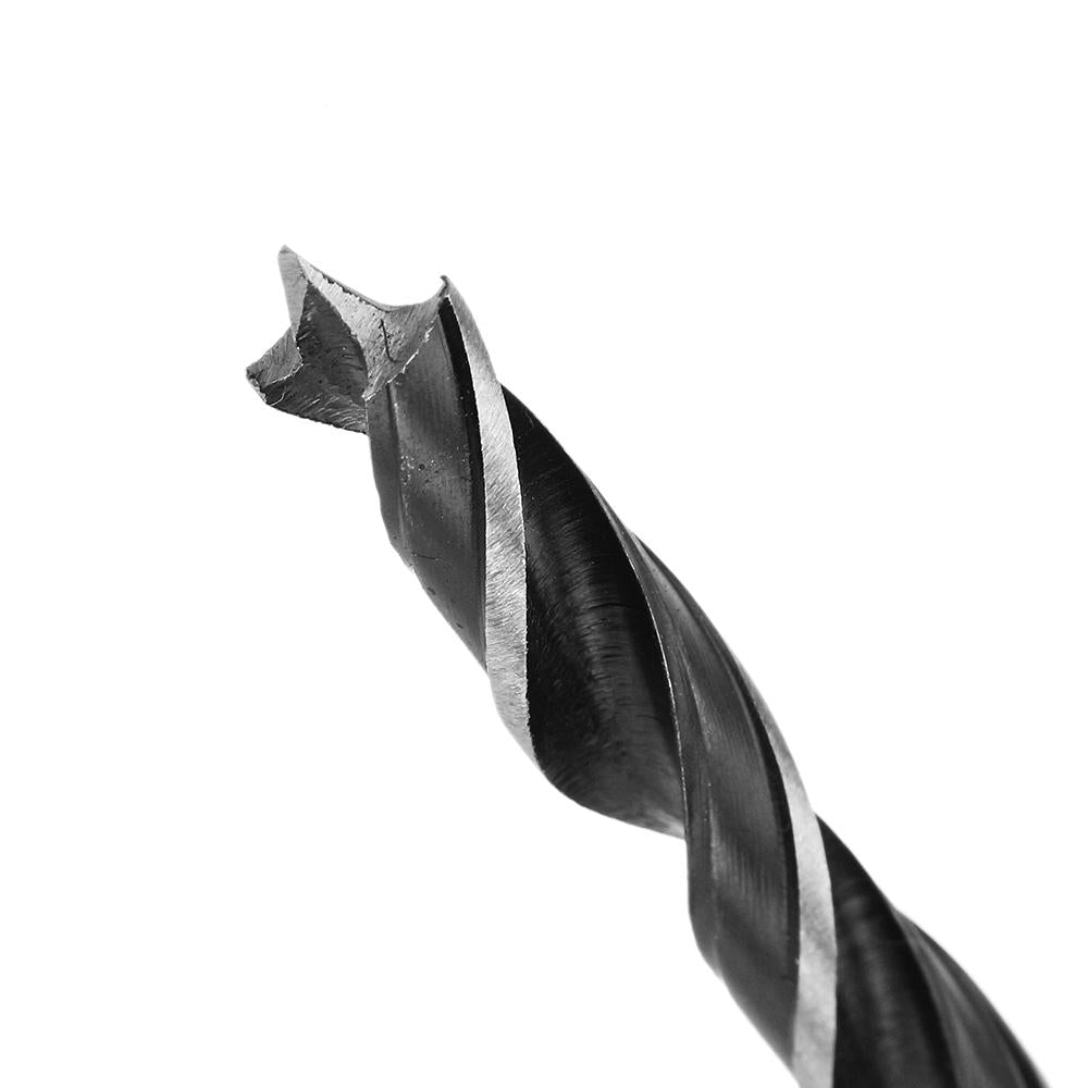 8pcs 3-10mm Twist Drill Bit Carbon Steel 3 Flutes Wood Drill Bit Tool