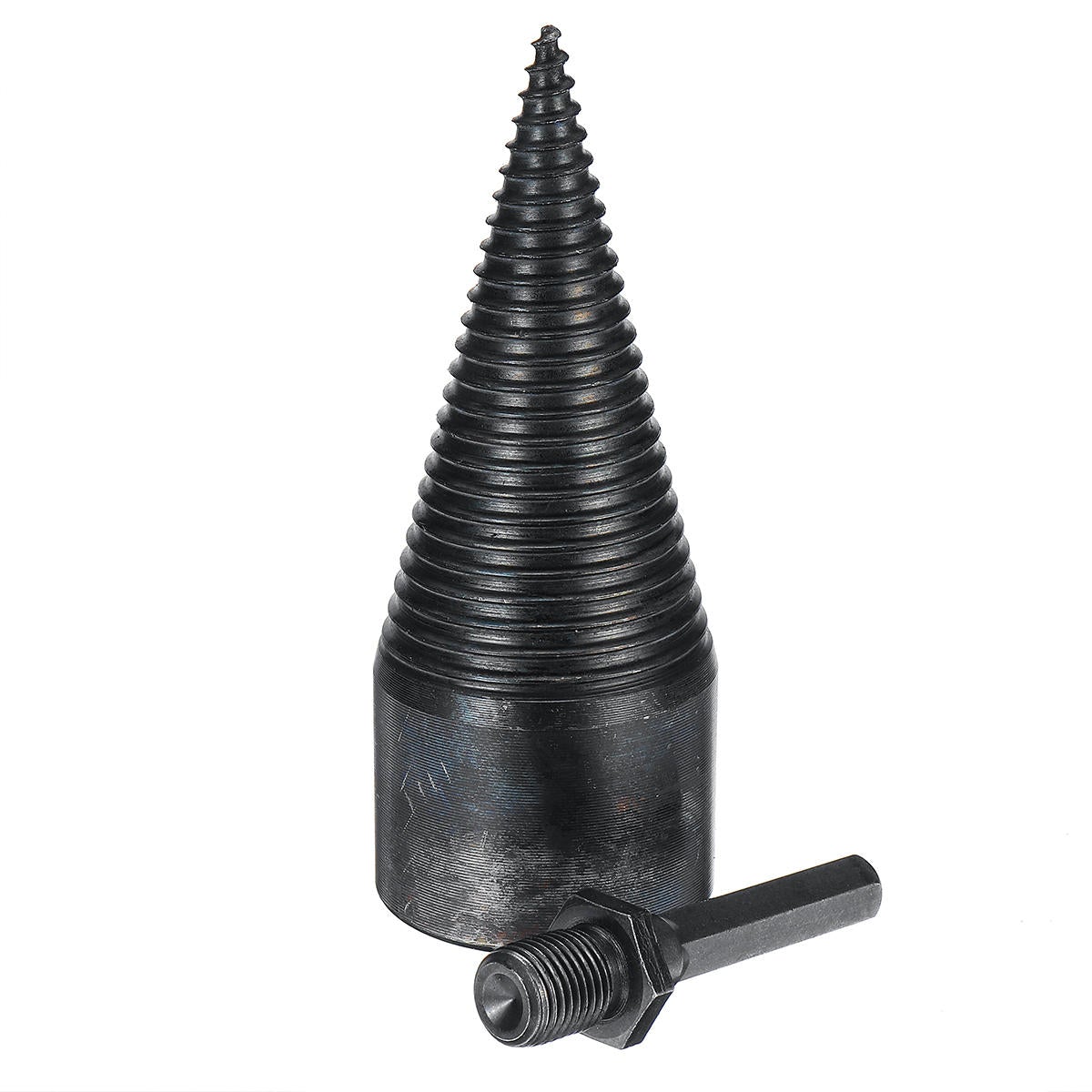 45mm HSS Firewood Splitting Drill Bit Hard Wood Cone Splitter for Electric Hammer